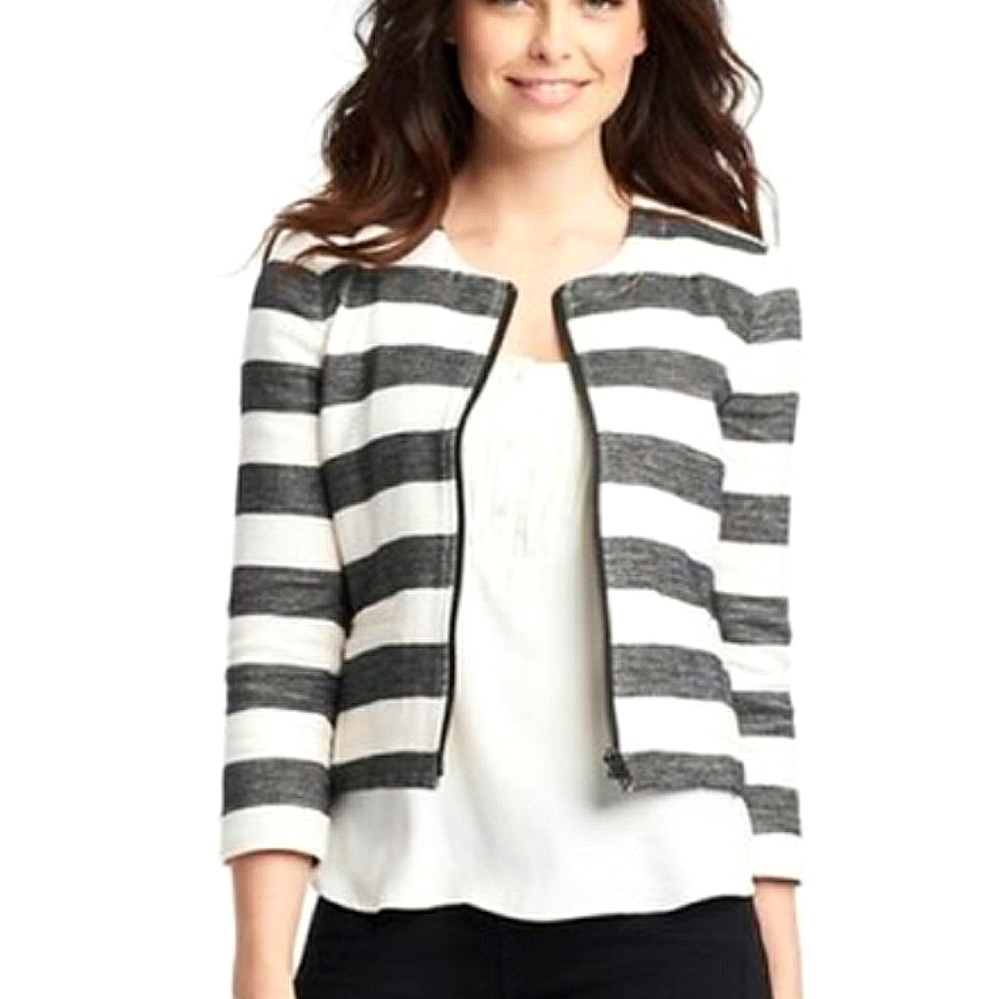 Loft grey and white Jacket